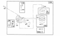 Page D Diagram and Parts List for 126782-0148-01  Briggs and Stratton Engine